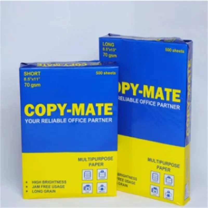 Fabricante grossista material de escritório 70g 75g 80g papel de cópia A4