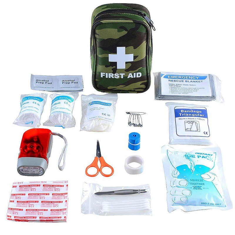 Travel Aid Kit Factory Car Emergency Kit Travel First Aid Bag Vehicle First Aid Kit Survival Kit First Aid Box Emergency Kit Factory First Aid Kit CE