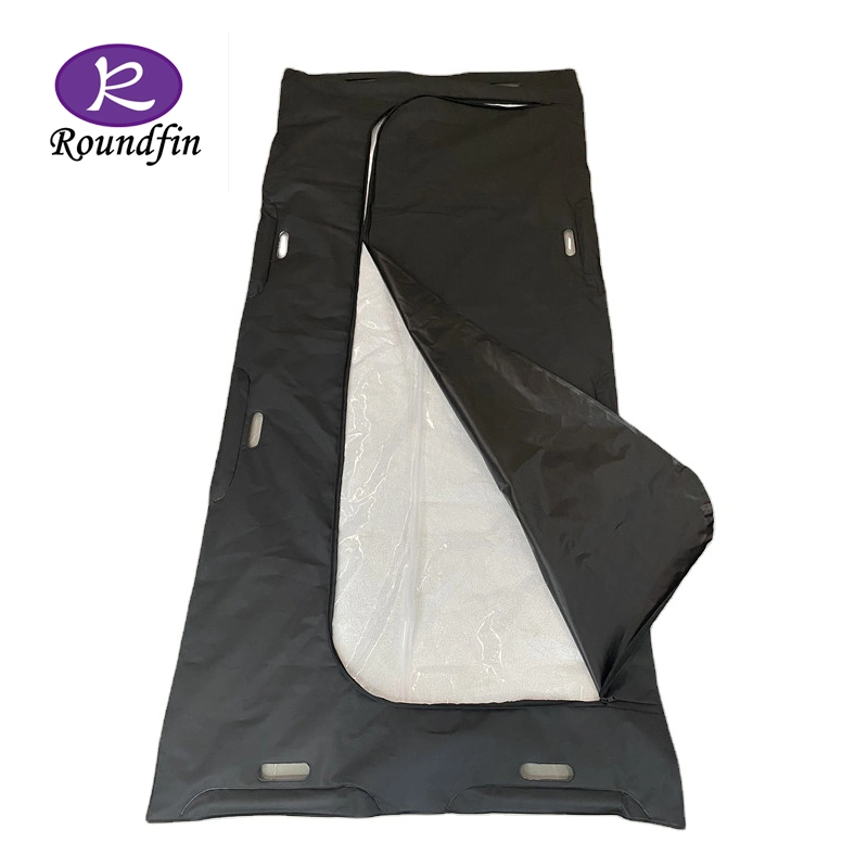 Roundfin Factory Price Disposal Body Bag Corpse Bag for Funeral and Hospital