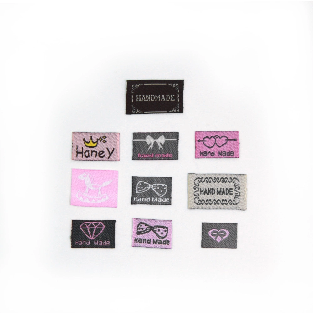 China Garment Accessories Apparel Best Quality Cotton Polyester Textiles Woven Label