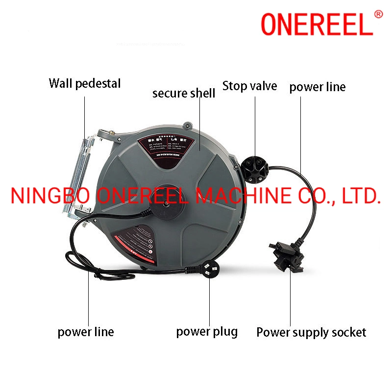 Car Wash Garden Equipment Rewindable Water Air Hose Reel