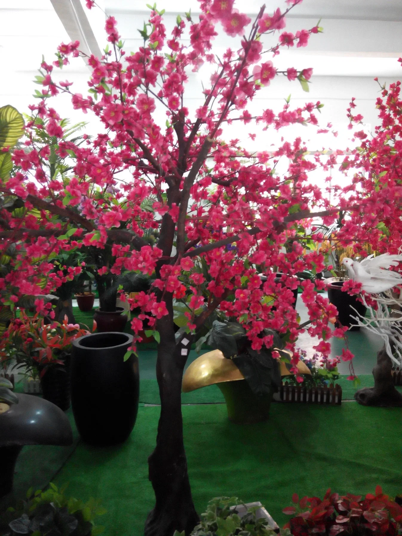 Una buena calidad de árbol de cerezos en flor artificial