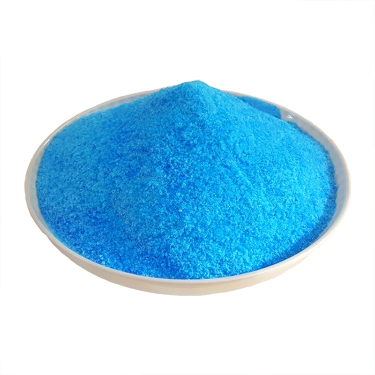 25kg/50kg de sulfato de cobre de color azul de cristal