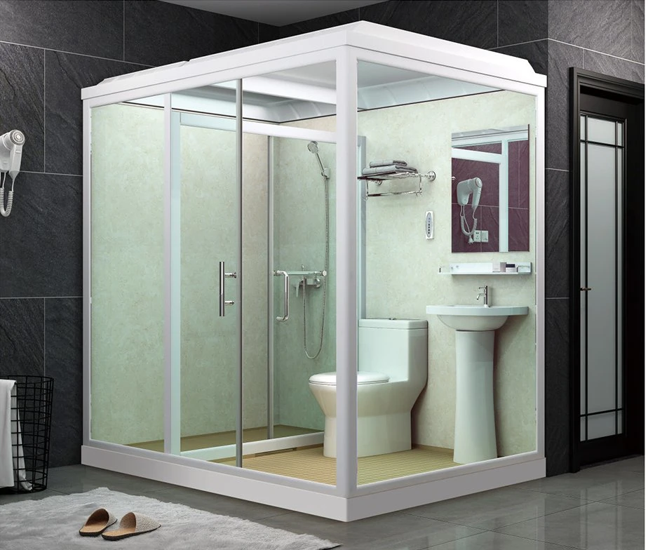 Modern Style Modular Bathroom Pod Prefab Shower Room with Toilet