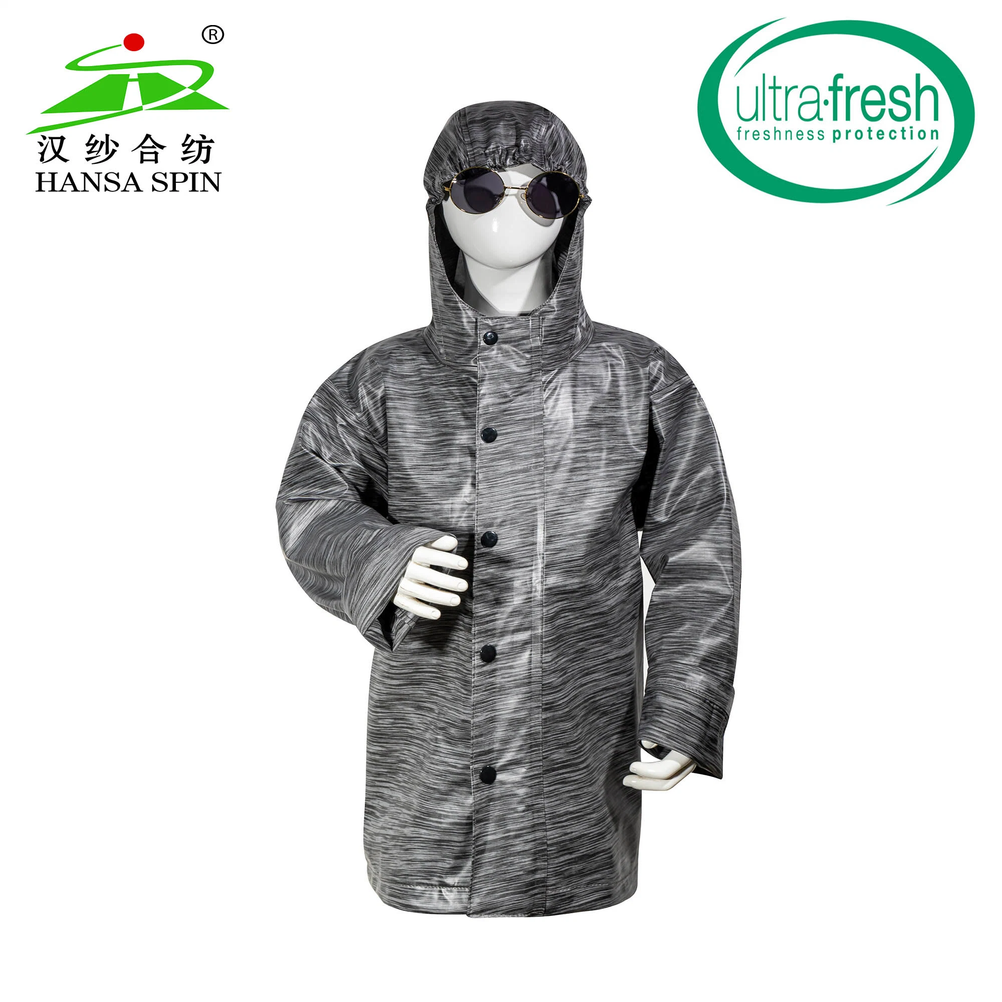 Достичь высокой эластичности мягких печать TPU кожа для куртка /одежды для установки вне помещений