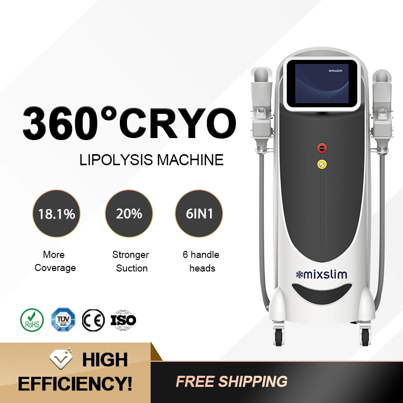 Remoção de gordura do equipamento de perda de peso de vácuo de cavitação COOL Cryo 360 Body Shaping for Beauty SPA