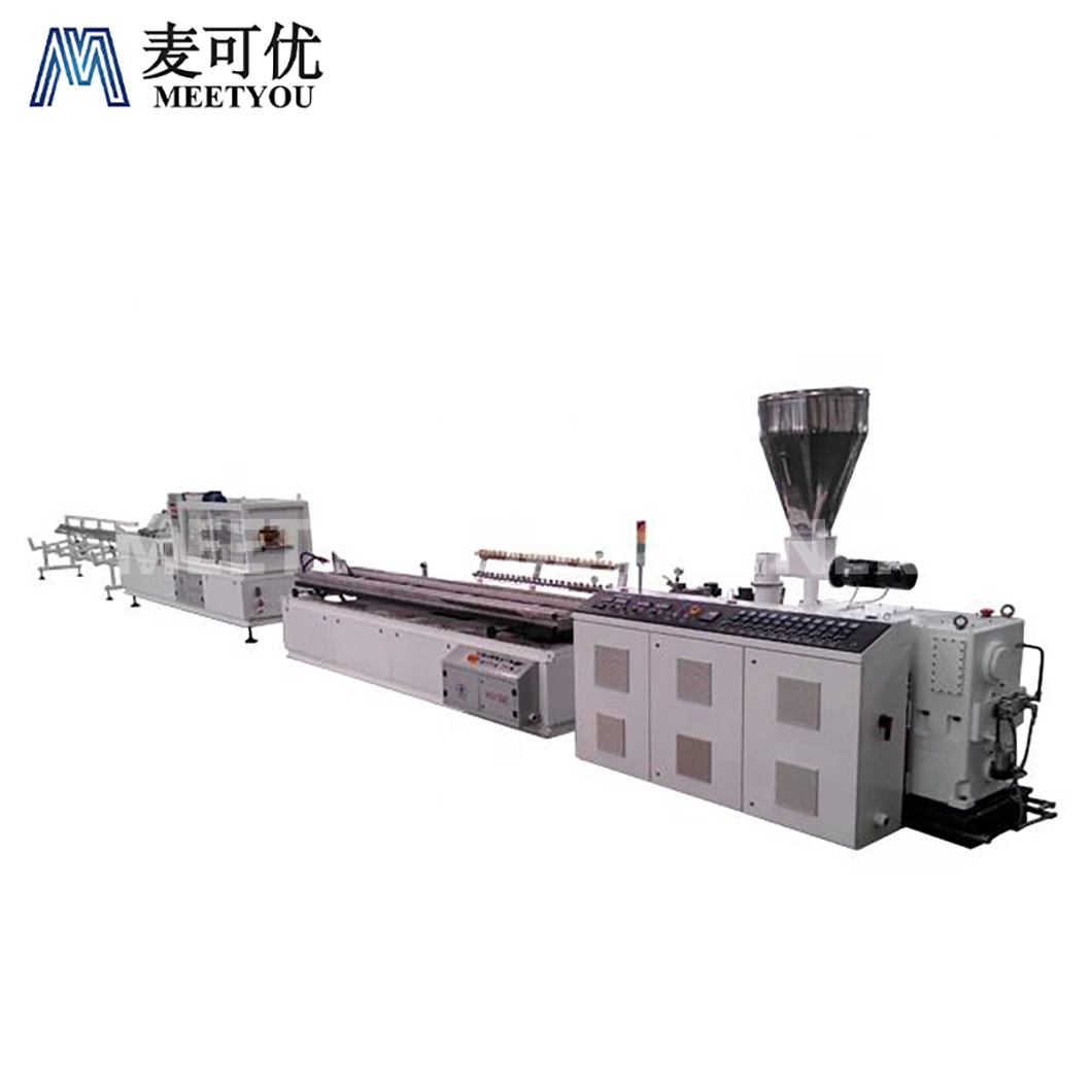 Meetyou Machinery PVC One Outone Pipe Production Line Custom PVC Single Wall Spiral Pipe Production Line Suppliers China PE PVC Material Pipe Production Line