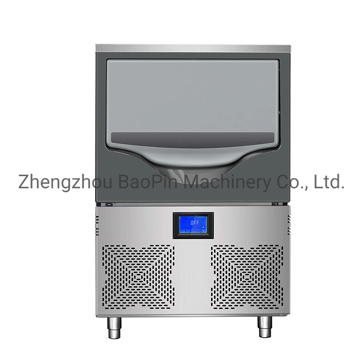 China Baopin Factory 200kg Daily Output Commercial Used Crushed Nugget Ice Maker Machine