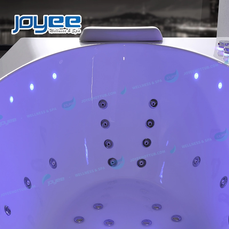 Joyee New Design Home Double Seat Indoor Whirlpool Massage Bath SPA