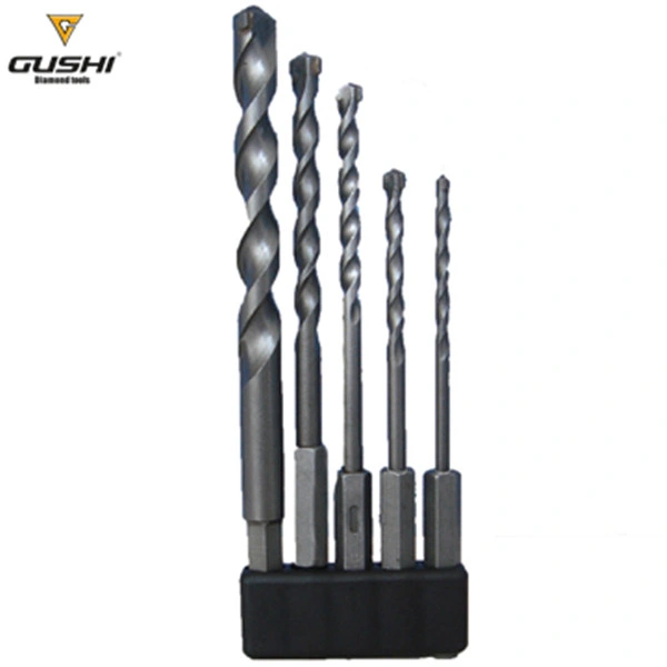 Wholesale High Quality 5 Pieces of HSS Drill Bits Set for Wood Drilling