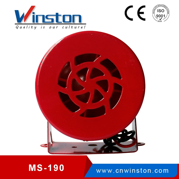 Ms-190 DC12V DC24V AC110V AC220V Electric Motor Siren