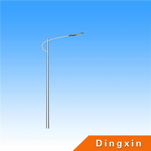 Manufacturer Q235 9m High Steel Street Lighting Pole