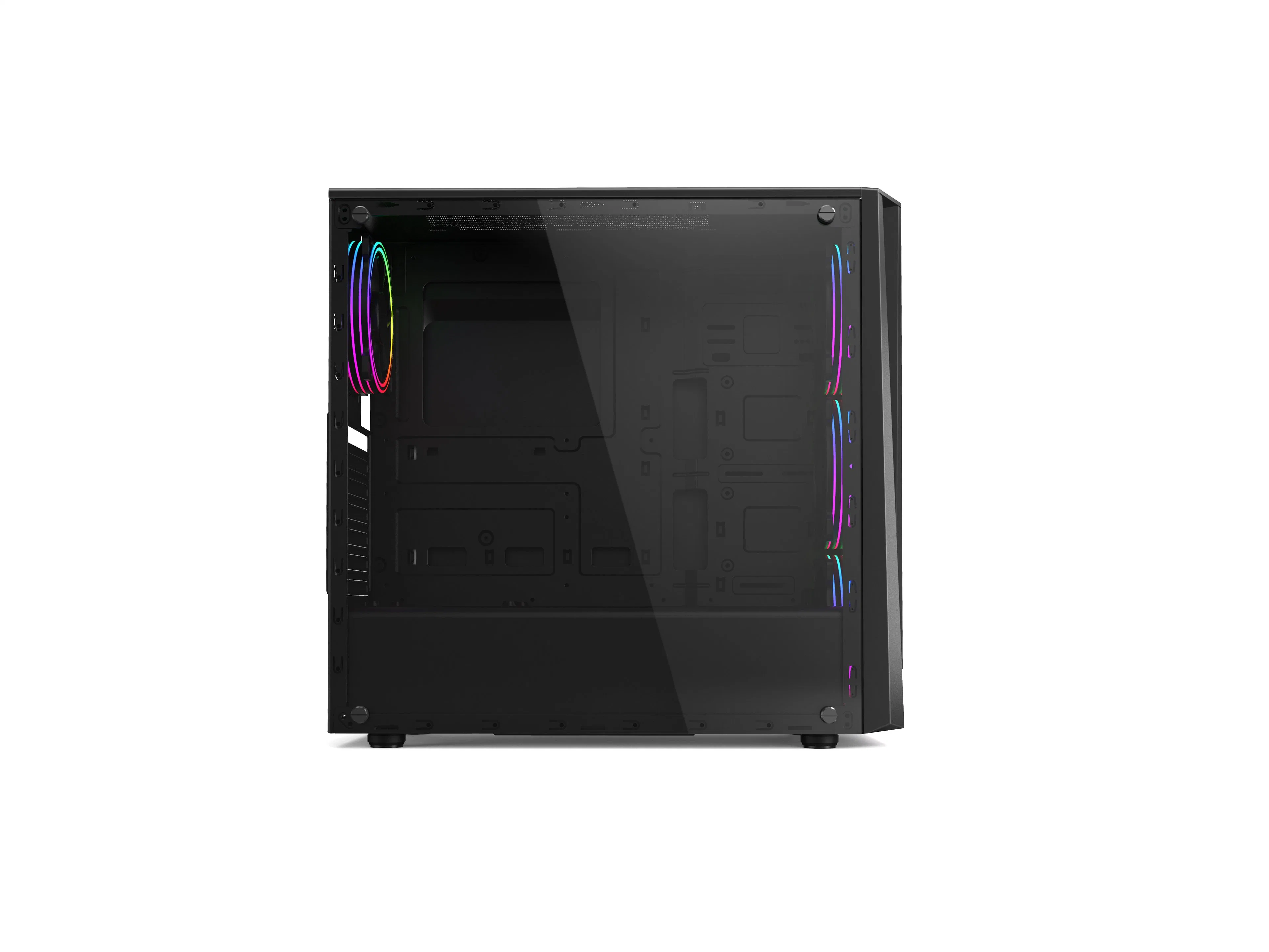 Hardware negro de malla de acero con diseño personalizado de los Juegos Hot Gabinete Equipo