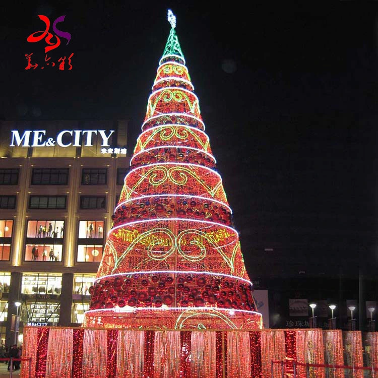 Huayicai High quality/High cost performance Giant Artificial Waterproof LED Christmas Tree