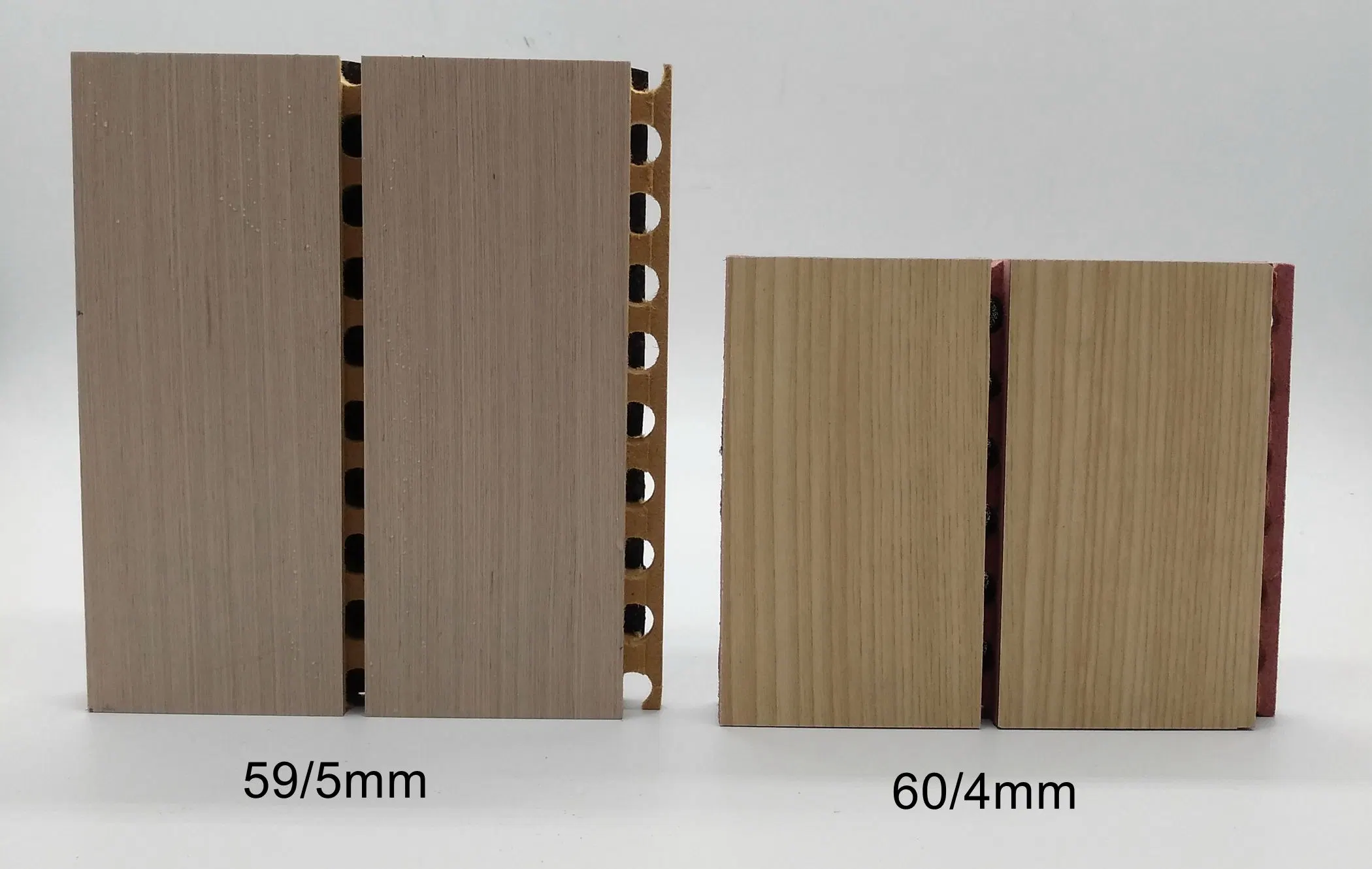 59-5mm Slat Acoustic Panel Sound Absorption Interior Wall Ceiling Soundproofing Building Product