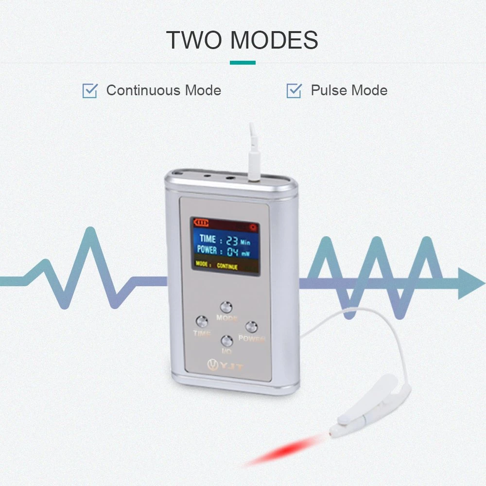 Factory Offer Nasal Type Laser Irradiation Therapy Device for Allegic/ Chronic Rhinitis, Nasal Polyps, Sinusitus, Vascular Disease