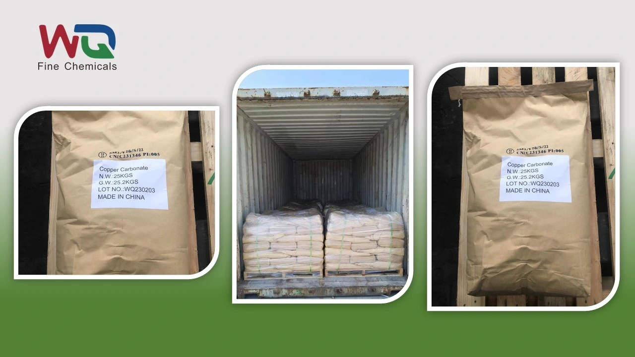 High Purity Basic Copper Carbonate with Best Price Copper Carbonate Cu56%