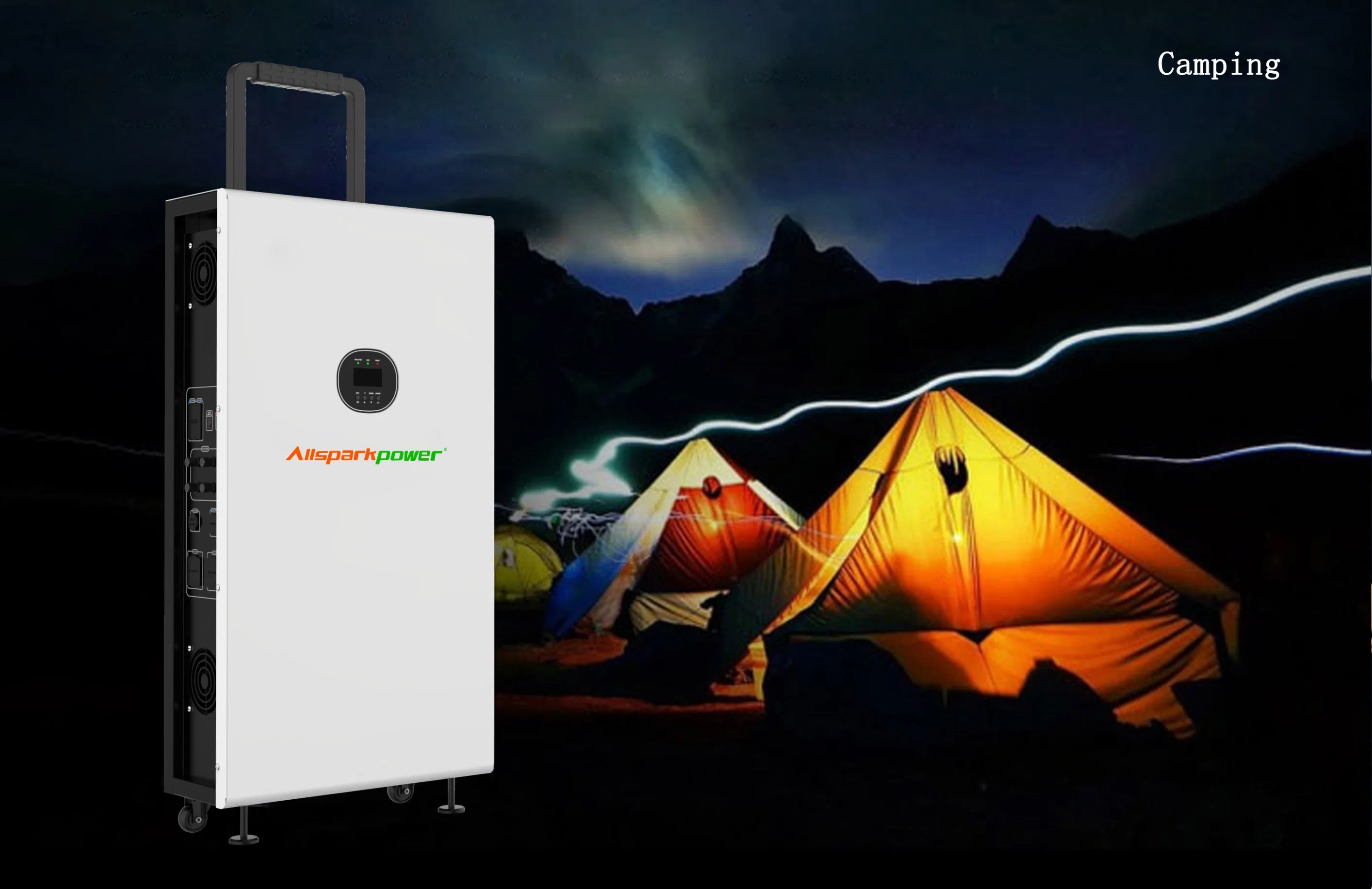 Allsparkpower Ap-3048 Clean Energy High Charge and Discharge Efficiency Power Solar Generator Solar Energy Storag Battery 3kw 5kw 8kw 4.8kwh