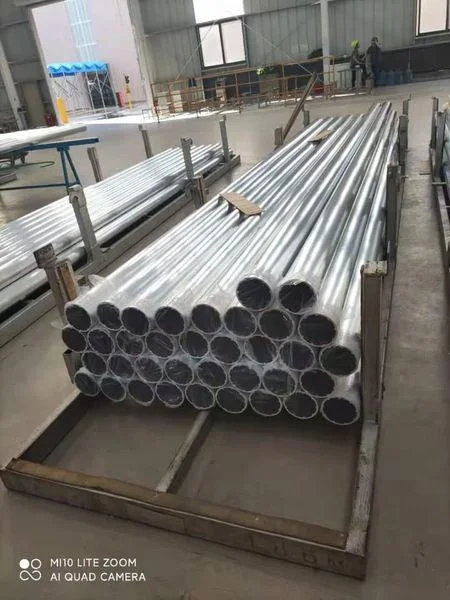 6063 Aluminium Tube/Pipe/Square Tube Standard Frame System Anodized Color Construction / Decoration