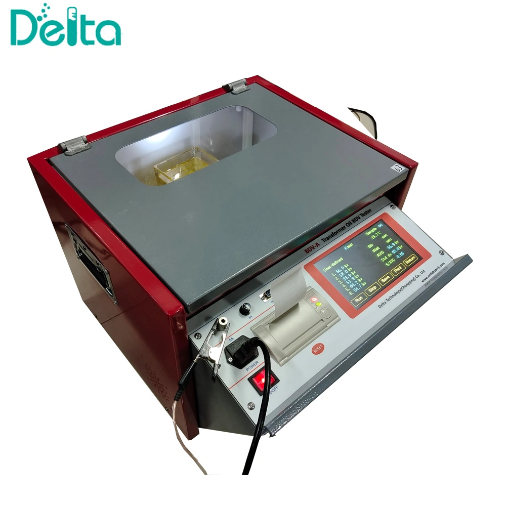 Bdv-a with Temperature Detecting Automatic ASTM D1816 Dielectric Oil Tester