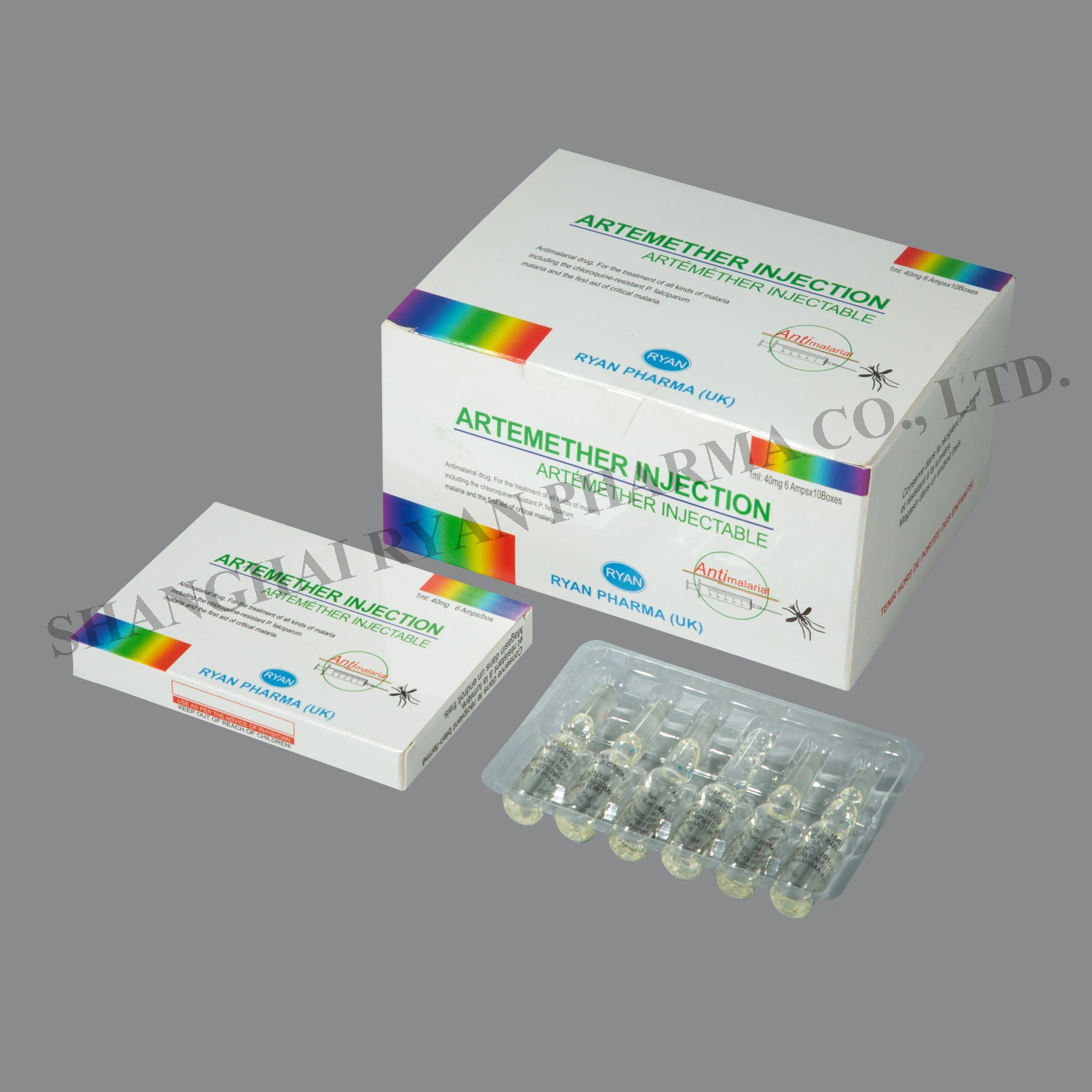 Artéméther injection 1 ml 20 mg/40 mg/80 mg