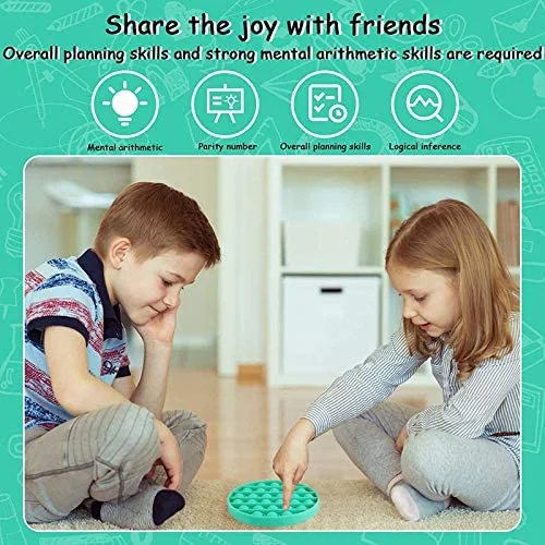 Autism Special Needs Stress Reliever Silicone Squeeze Toy Anti-Anxiety Game Tools for Kids and Adults