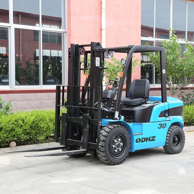 Fábrica China Venta directa 3ton carretilla elevadora diesel con accesorio