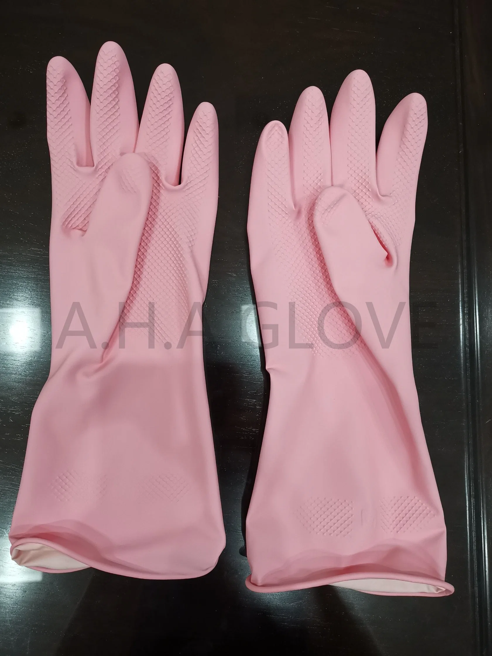 Korea Fashion Household Glove Dish-Washing Cleaning Latex Cleaning Gloves