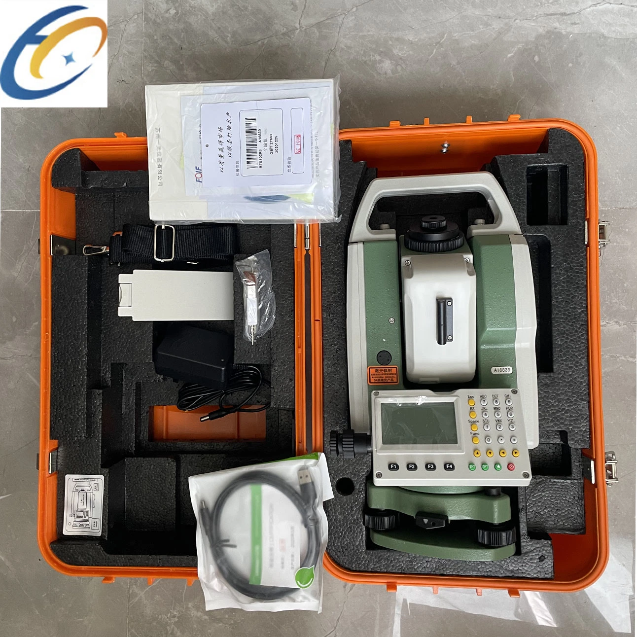 Land Survey Instrument Foif Total Station Rts102r8 with Reflectorless 800m