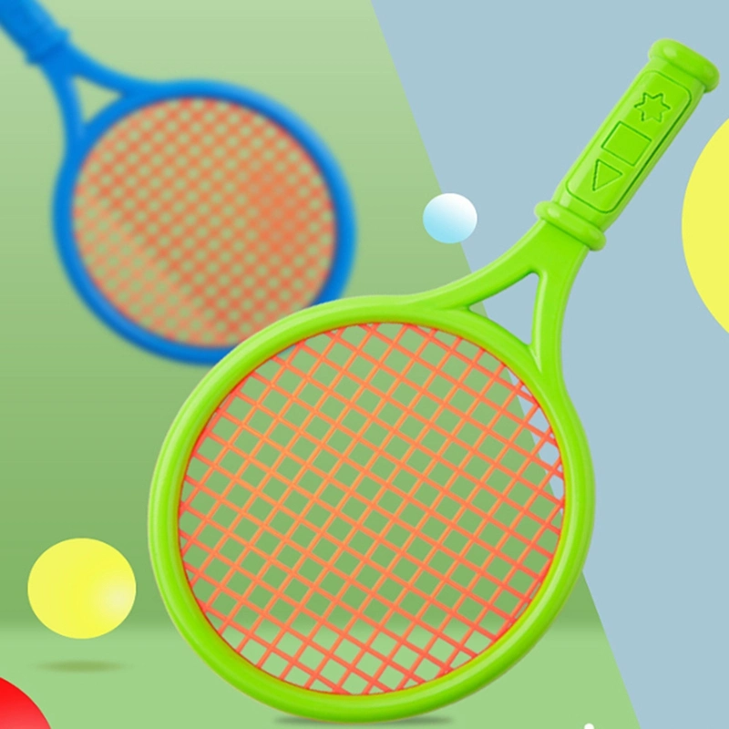 Children's Tennis Racket Kindergarten Baby Indoor Plastic Toys Parent-Child Outdoor Sports Beach Racket Set