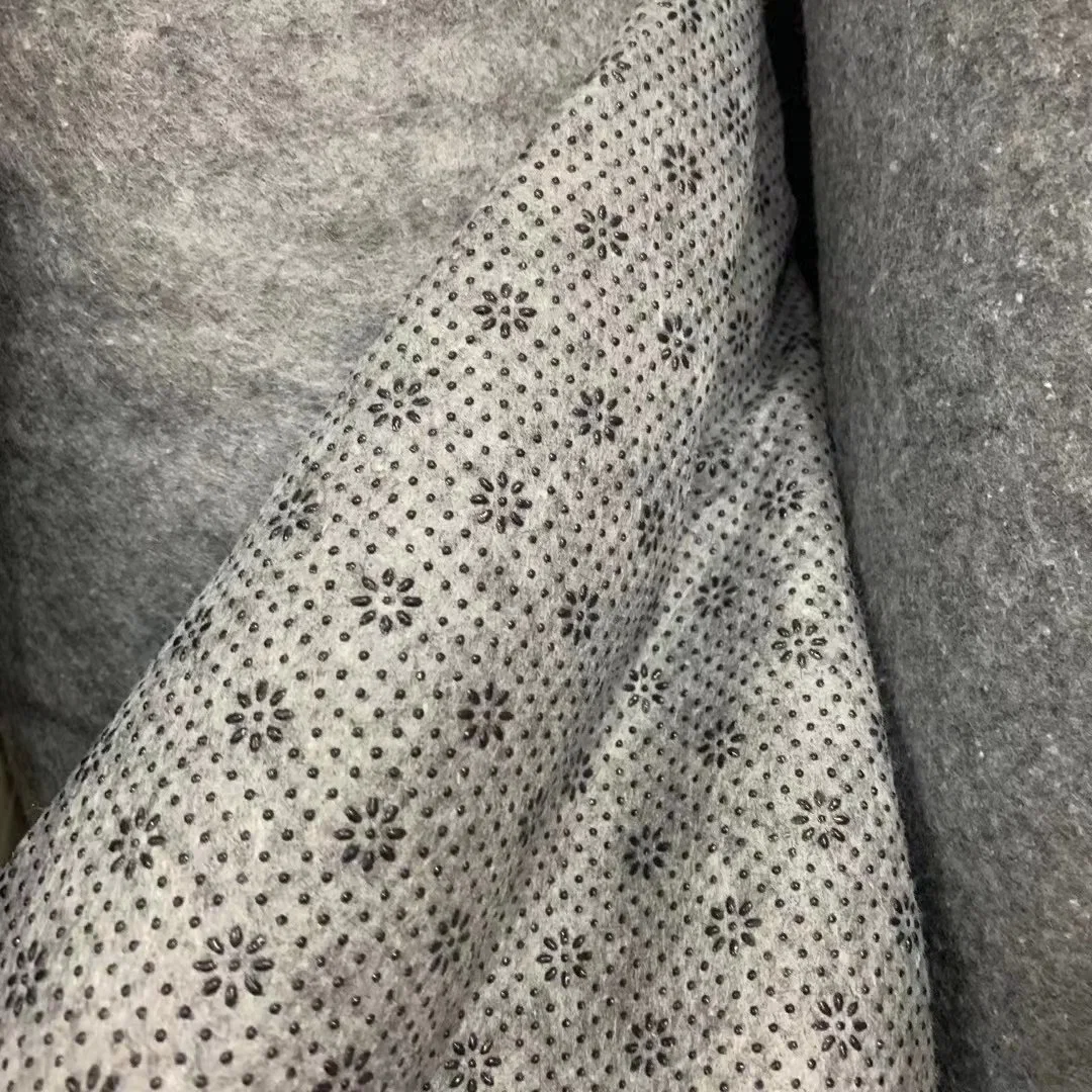 Non Woven Cloth Coated Dotted Dots Anti Slip Fabric for Carpet Backing Fabrics