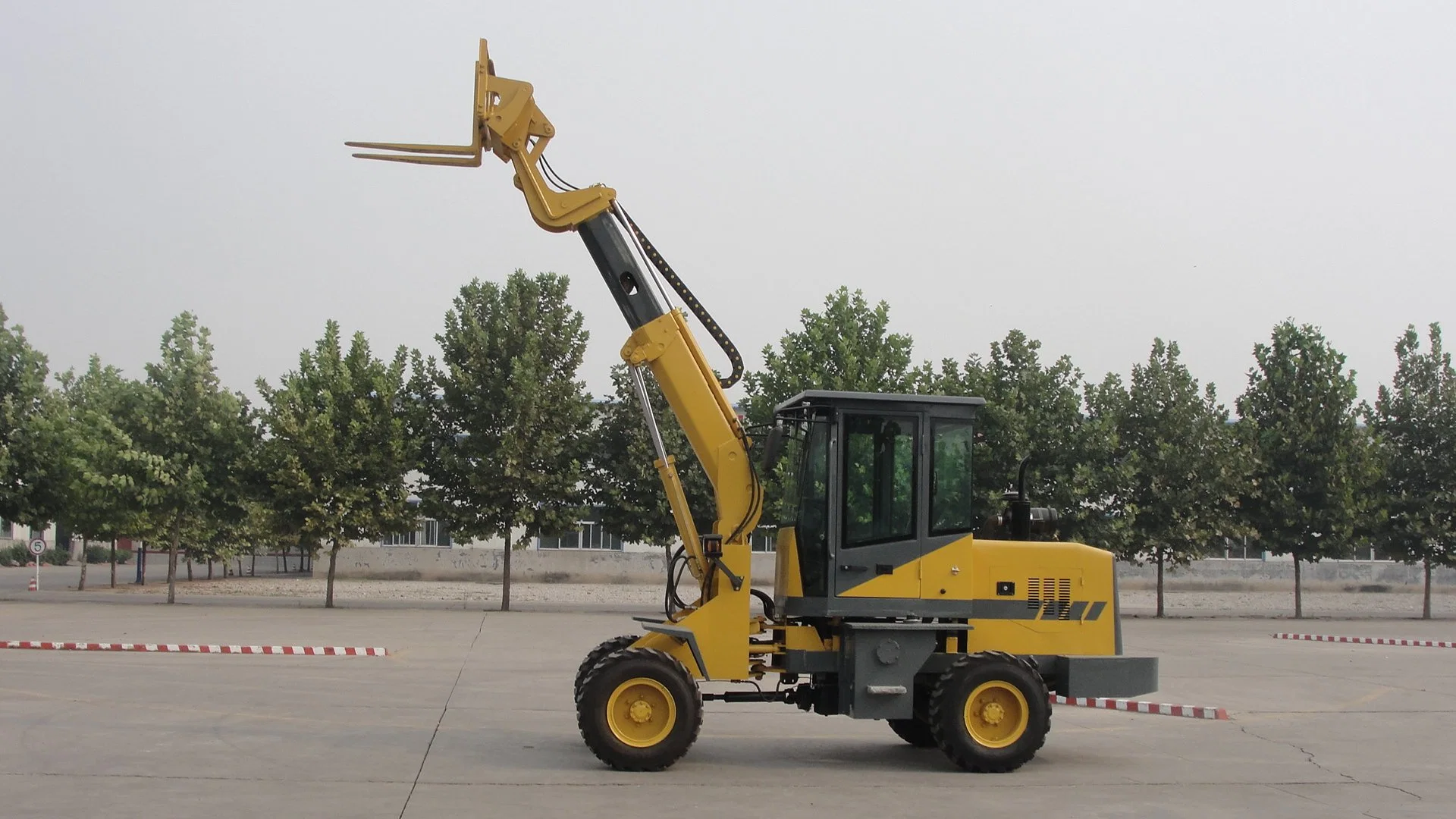 Articulated Telescopic Extend Arm Small Wheel Loader