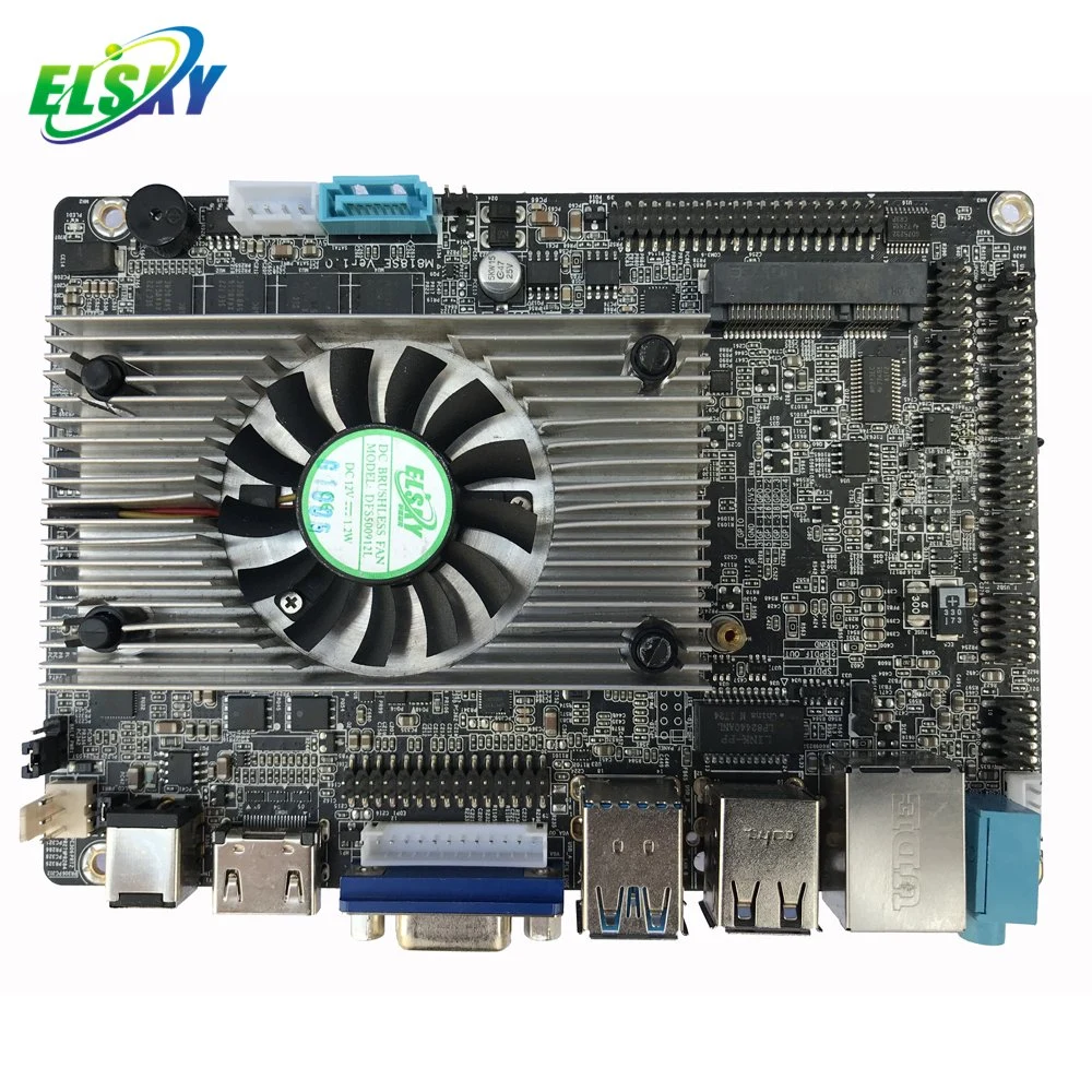 Elsky procesador i3 de 3.5 pulgadas de 145*100mm la placa base industrial integrado con la CPU la 6ª Gen I7-6500u 6560U 6600U 66506660U U M818se M818SL mini placa de PC