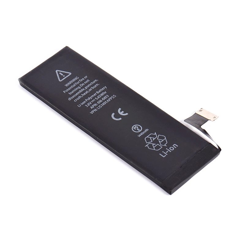 Haute qualité/performance à coût élevé batterie polymère lithium-ion rechargeable pour iPhone 5