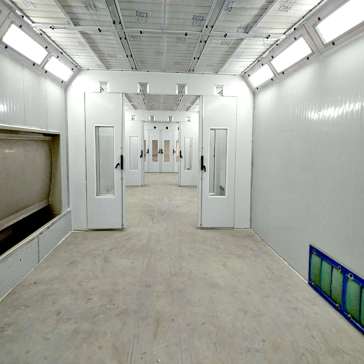 Experienced Exporter Spray Booth Car Paint Bake Clean Room with Italy Gas Diesel Burner