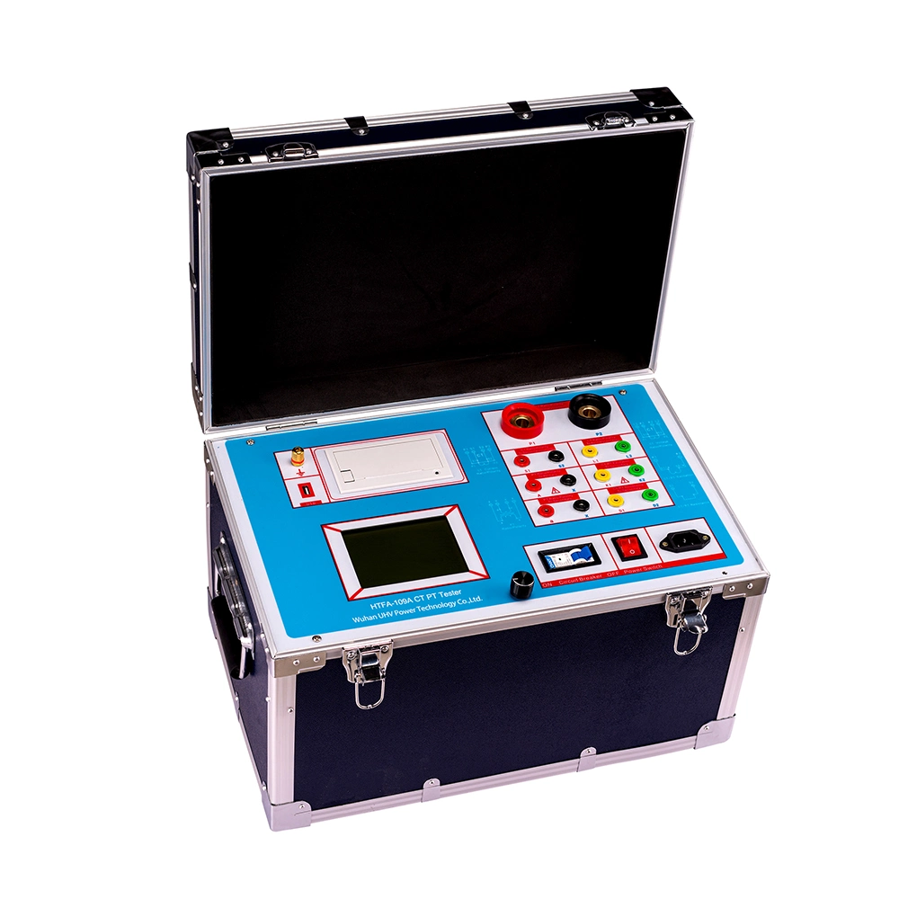 Htfa 109un transformador de corriente multifunción y transformador de tensión de las pruebas CT PT Tester