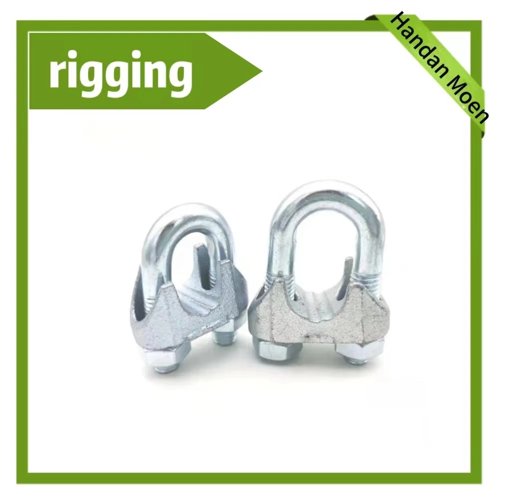 Fasteners Factory Wholesale/Suppliers Rigging Hardware Lifting Malleable Cast Steel Wire Rope Clamp