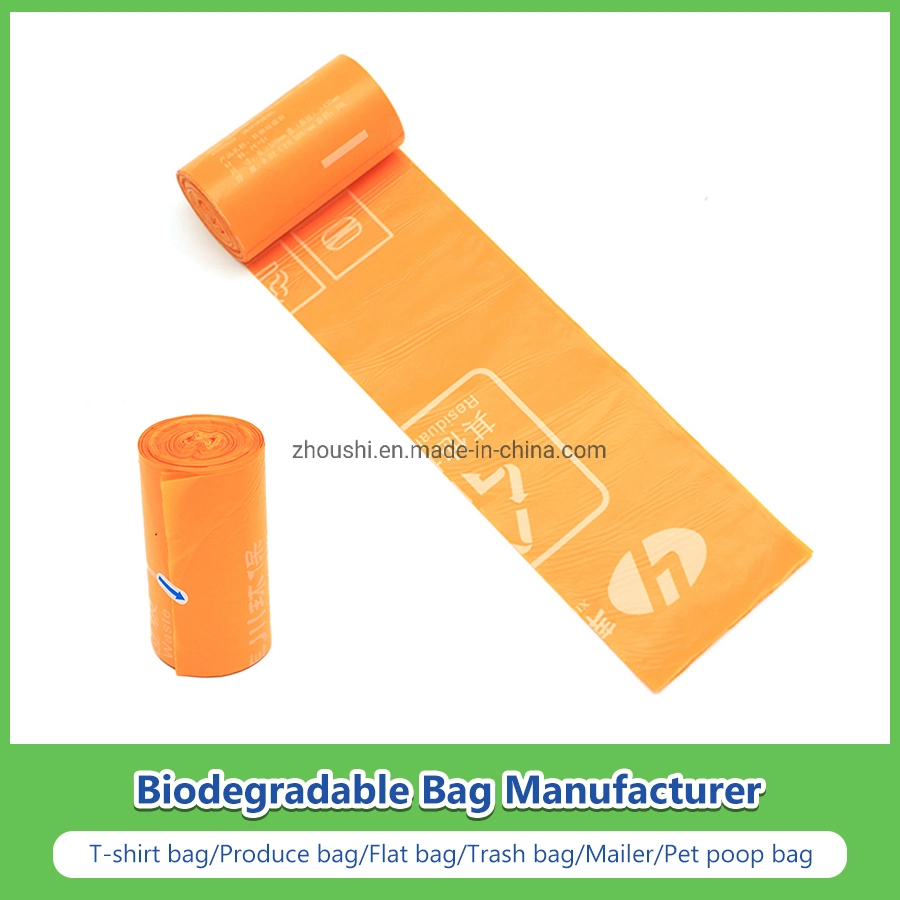 De plástico biodegradable HDPE gran bolsa de basura de la construcción