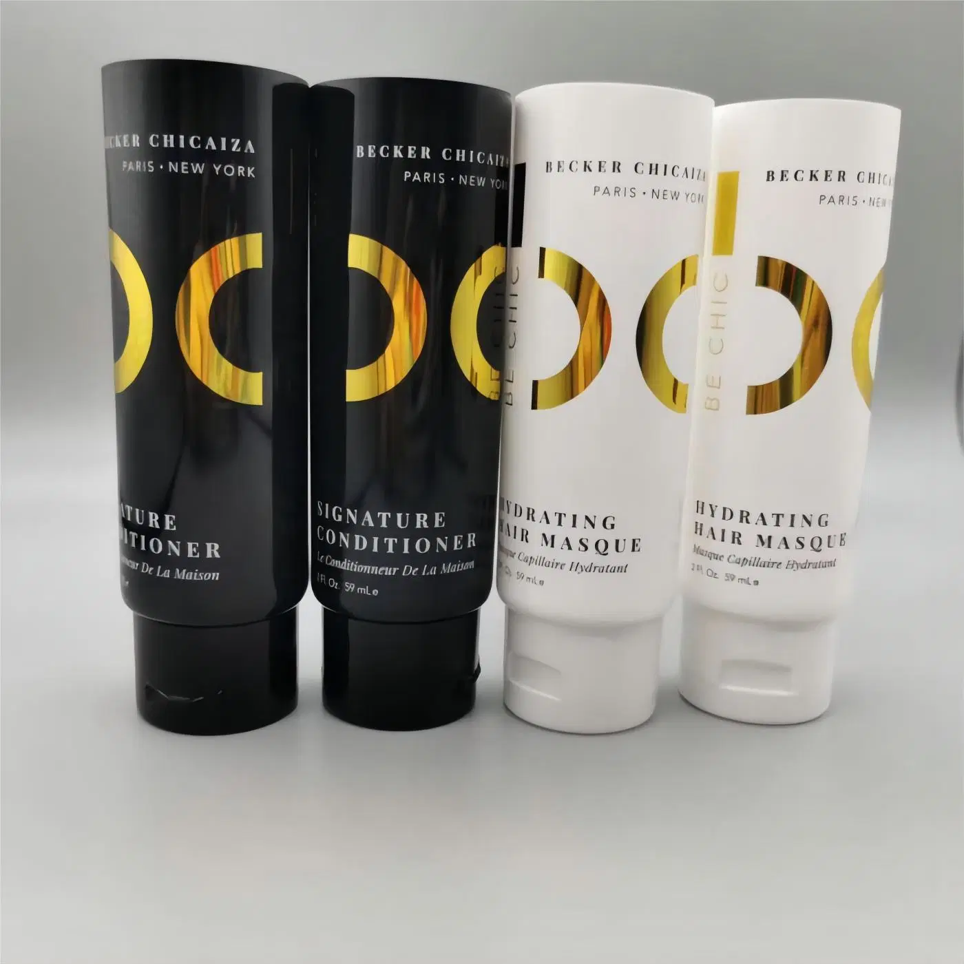 Dia60 Eco Friendly Recycled Empty Squeeze Shampoo Lotion Container Packaging Plastic Cosmetic Tubes