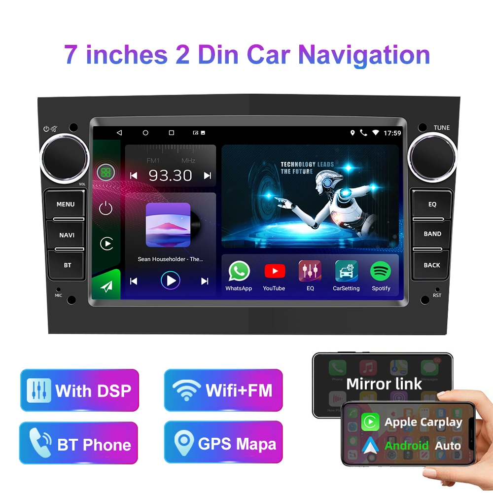 Radio estéreo para Opel Astra H J 2004 Vectra Opel Antara Zafira Corsa C D Vivaro Meriva Veda Carplay Multimedia GPS WiFi