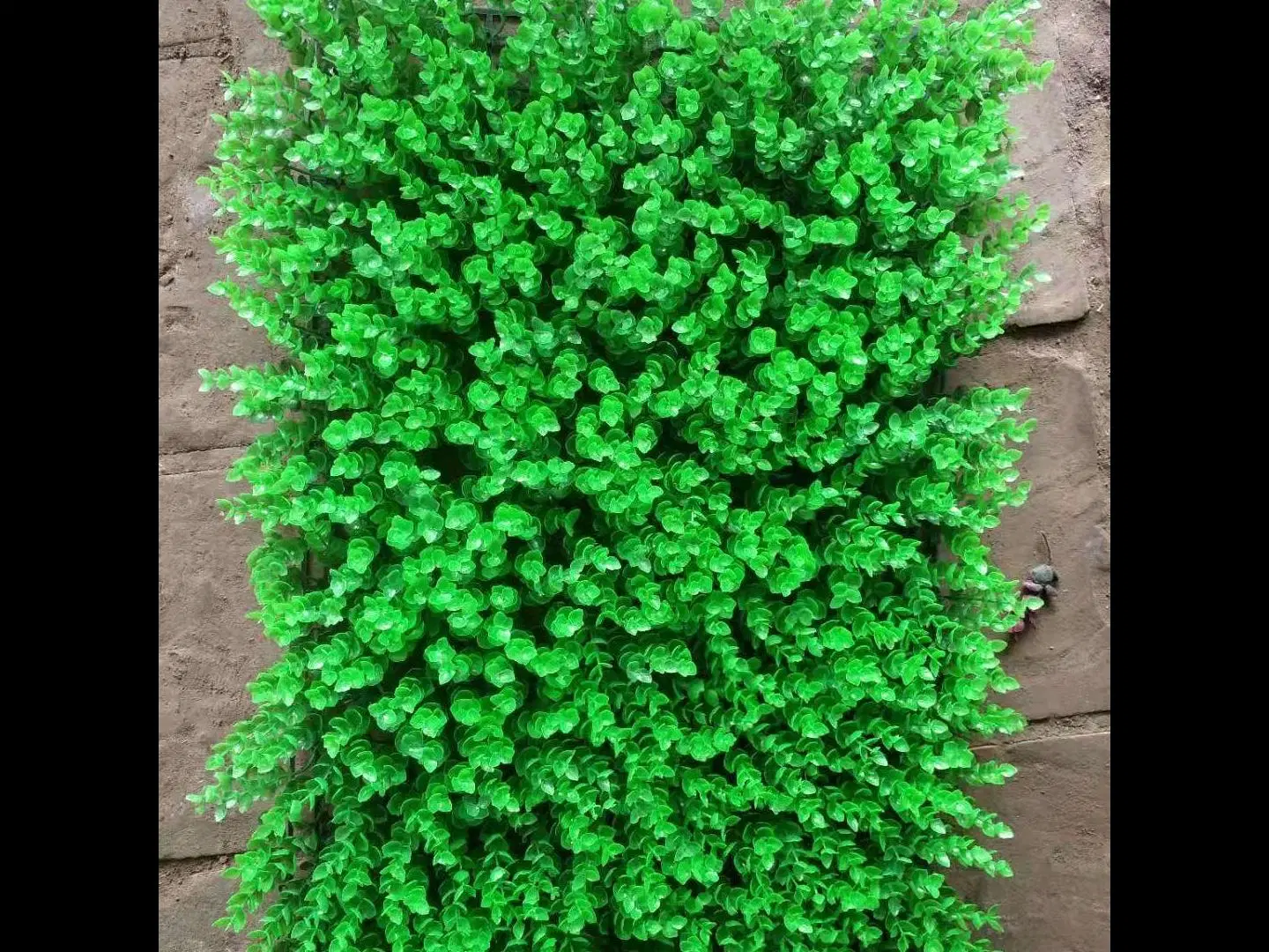 Wedding Vertical Artificial Green Moss Leaf Plants Grass Wall Fence Panel