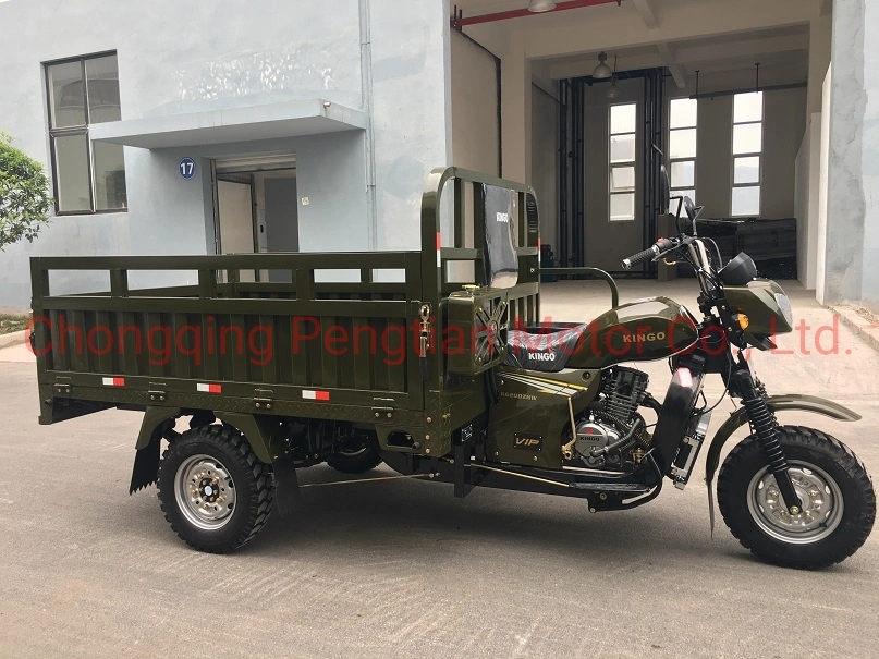 250cc Three Wheel Motorcycle / 3 Wheeled Motor Trike Cargo Loader Passenger Tricycle