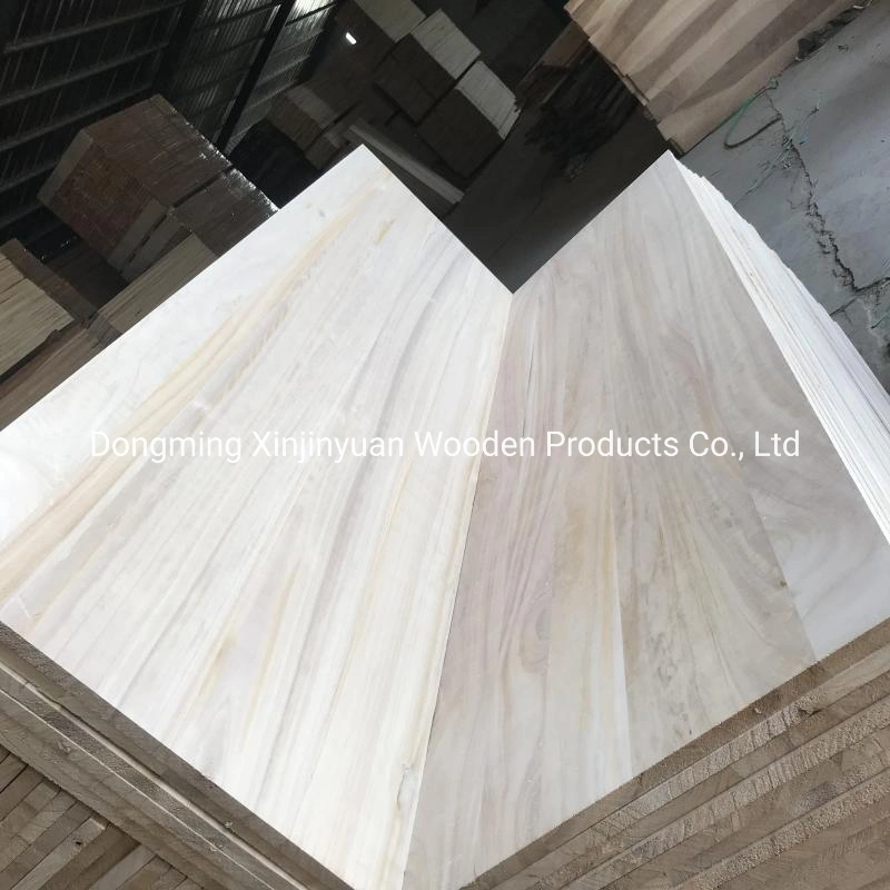 Factory Supply High quality/High cost performance  Supply Paulownia Wood Panel Furniture Board Solid Wood Board Wall Panel Building Material Decoration