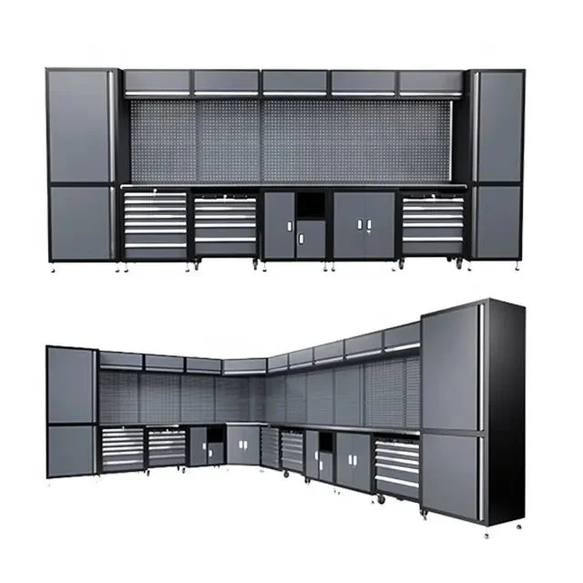 Garage Metal Cabinets Storage Garage Lab Workbench Garage Bench