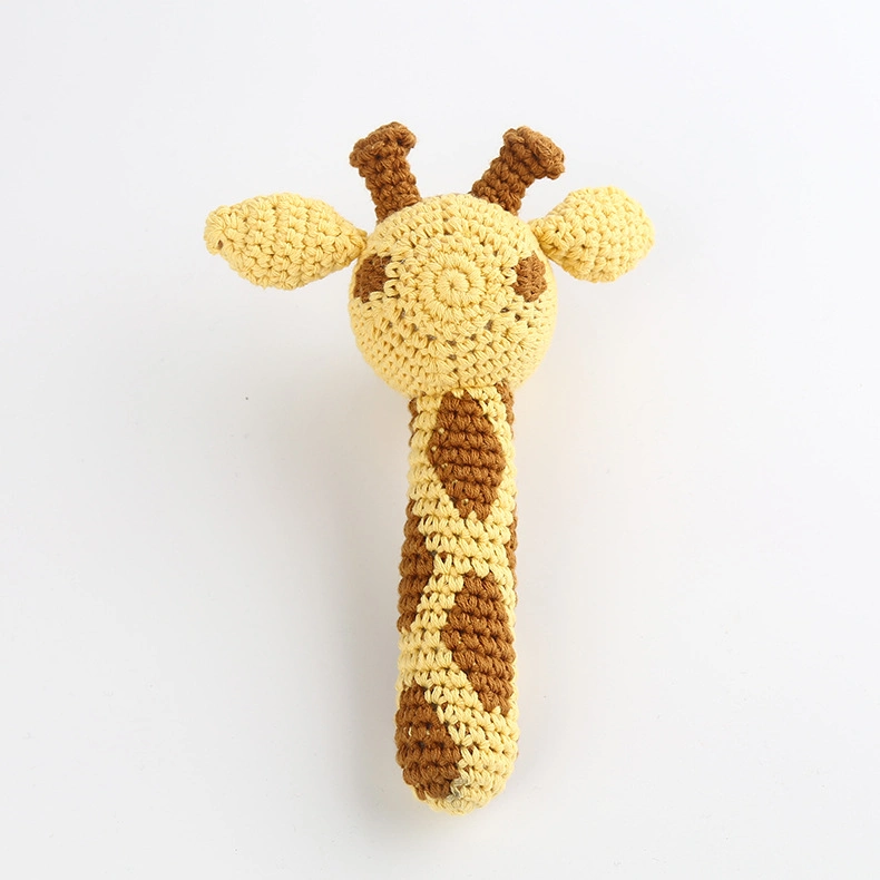 Customized Crochet Knitting Giraffe and Alpaca Toys Handmade Crochet Toys for Baby