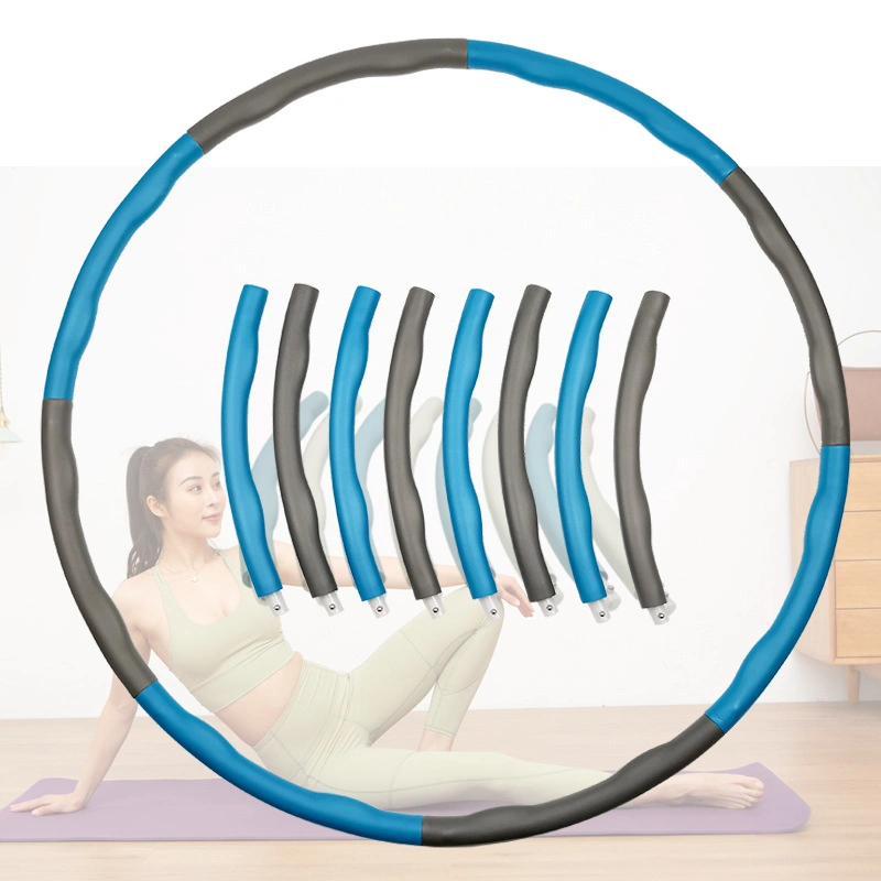 Gewichteter Fitness Hula Hoop Reifen für Erwachsene Anfänger abnehmbar und tragbar