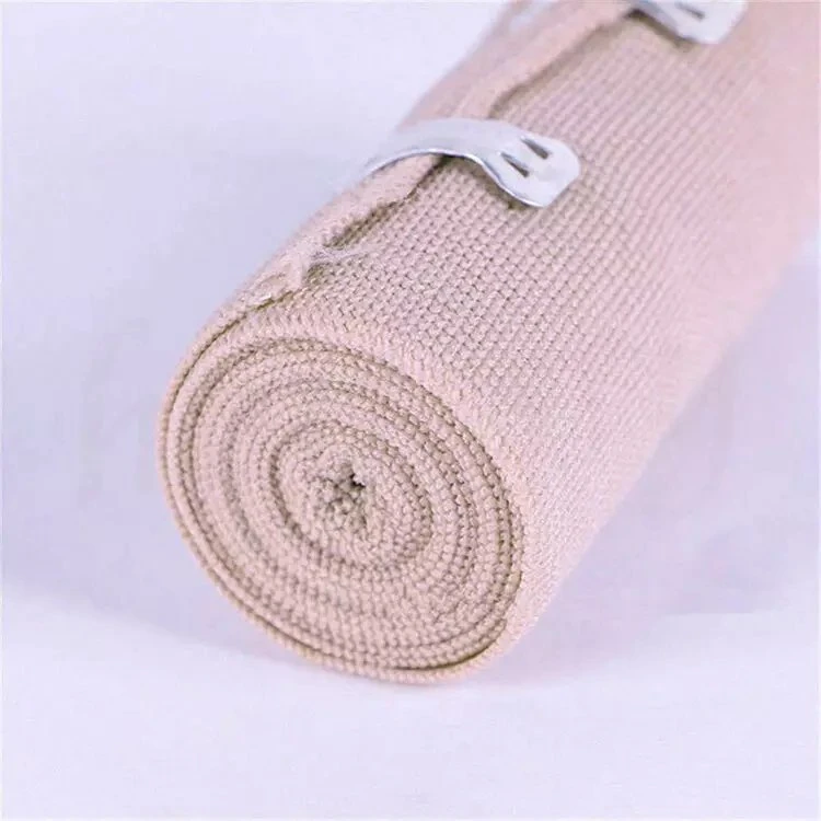 Breathable Premium High Elastic Compression Bandage, for Medicalcare Use Rubber High Elastic Bandage Roll