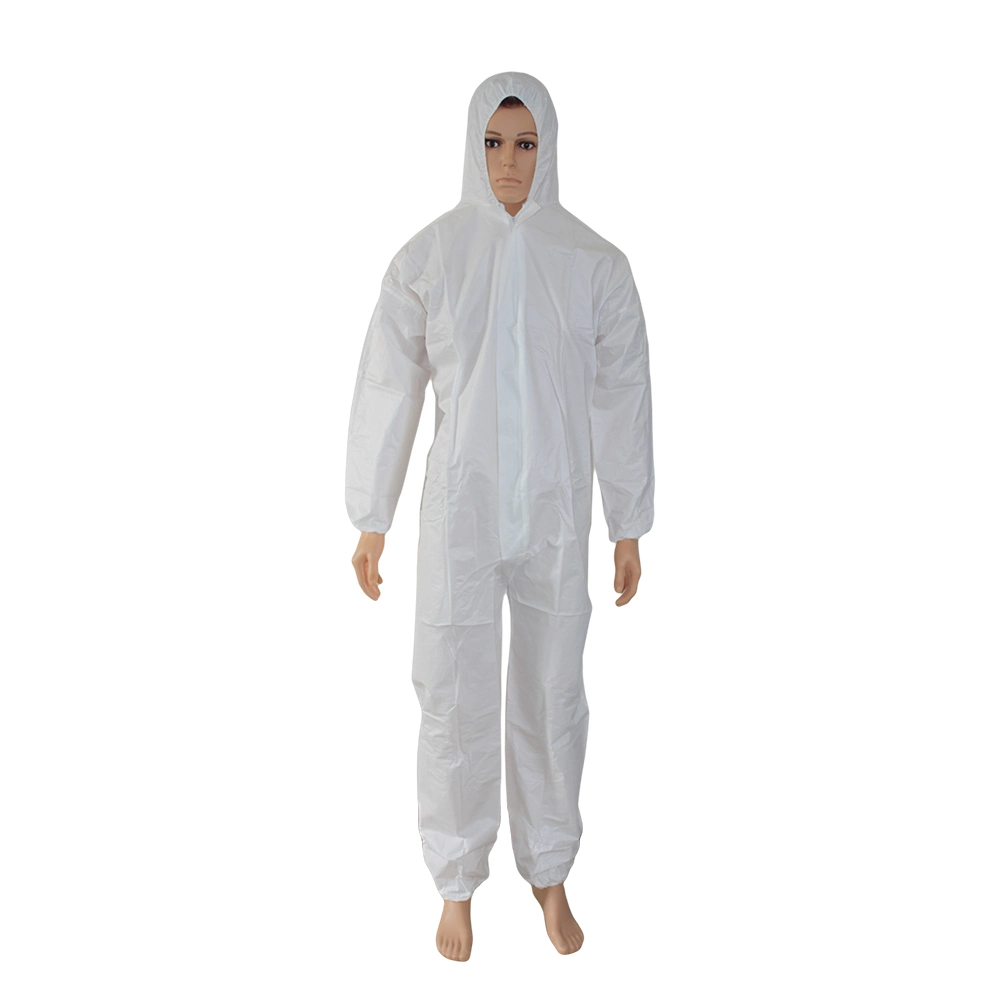 Affordable Microporous Sf PP SMS Overall Disposable Coverall with Good Quality