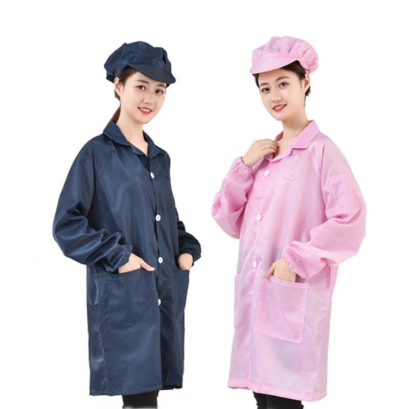 ESD Clothes and Work Coats Antistatic Lab Coat ESD Smock Suit Uniform