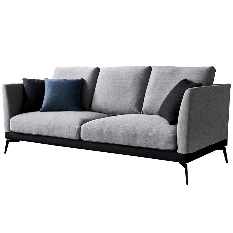 Moderne Luxus Italienische Design Couch Wohnzimmer Soft Kissen Möbel Set Modular Home Set Stoff Sofa